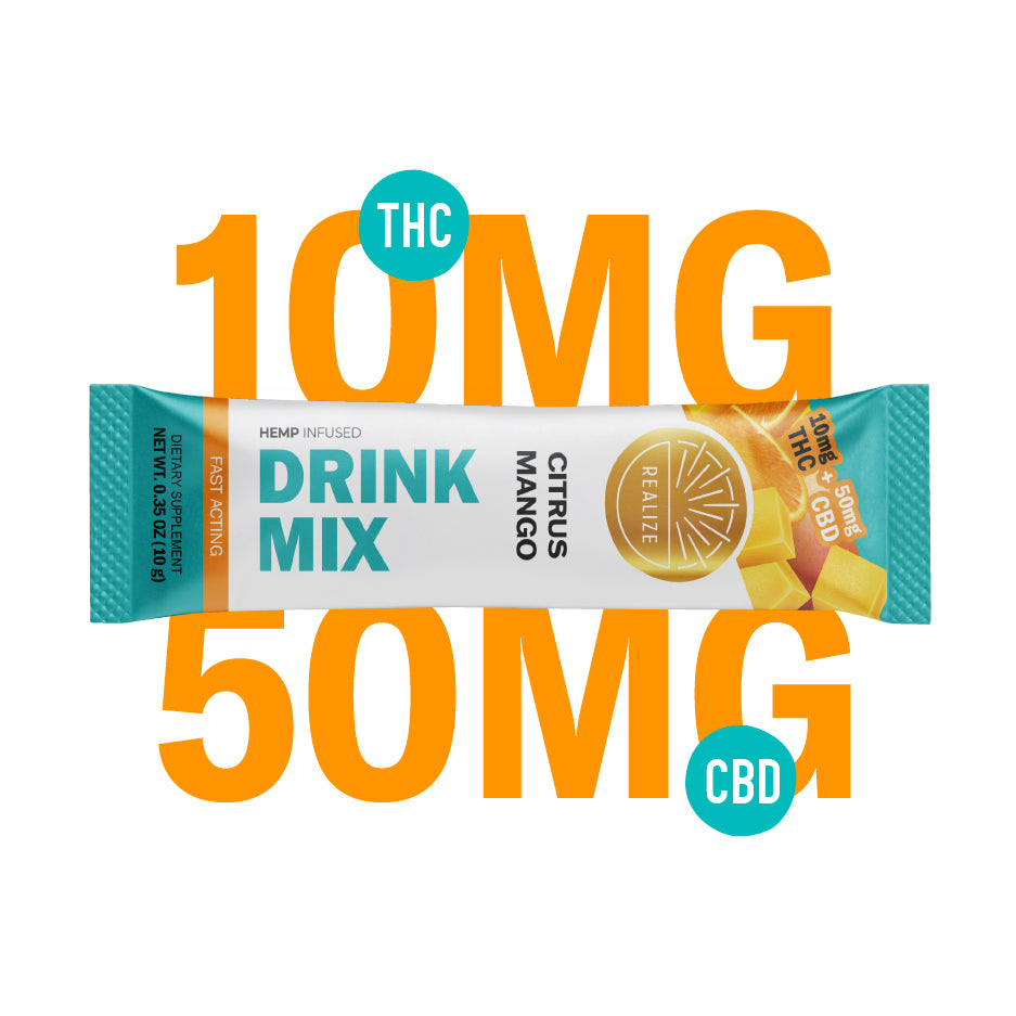 Citrus-Mango Drink Mix 10MG THC