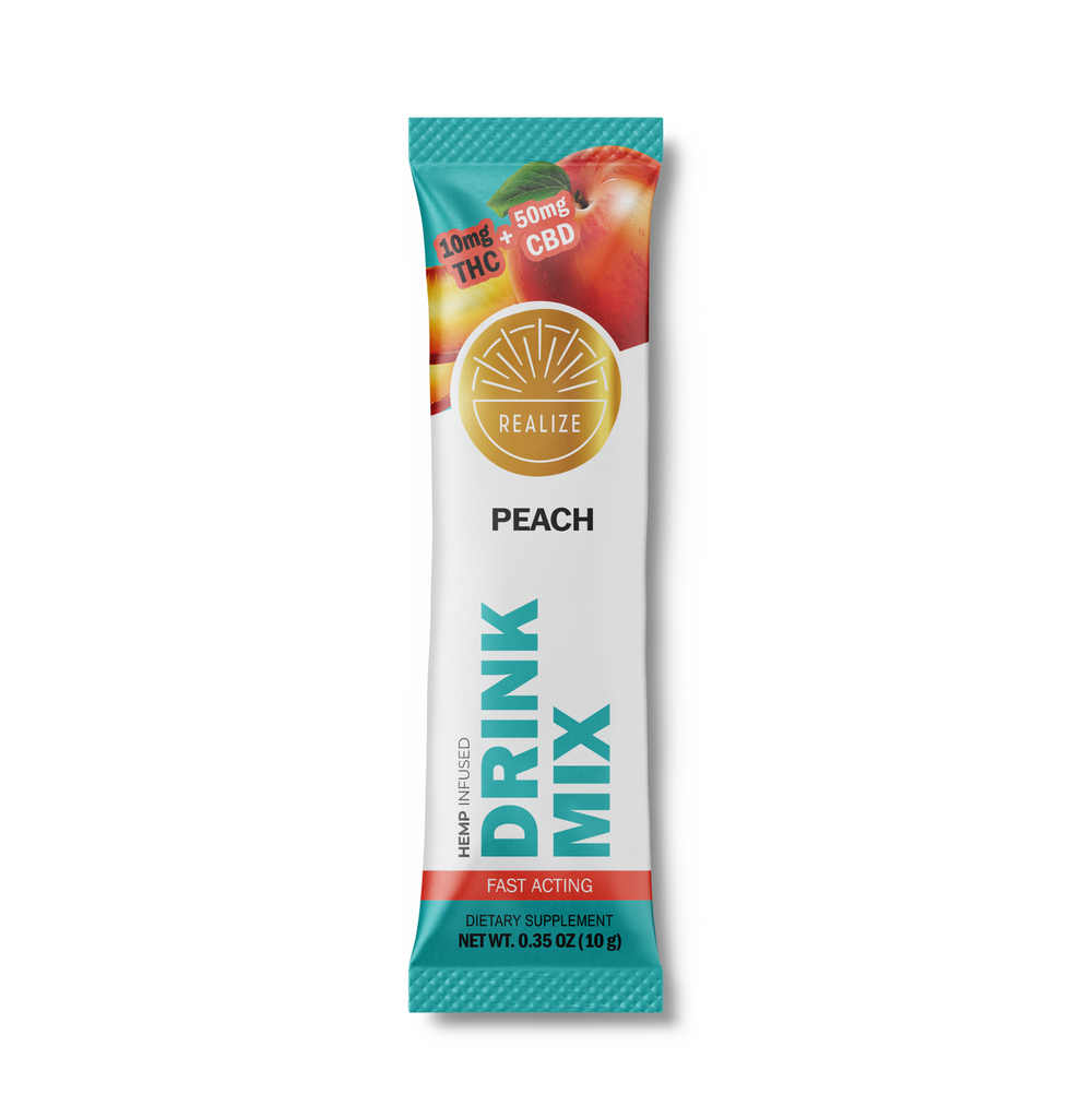 Peach Drink Mix 10MG THC